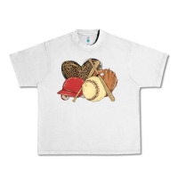 Lunar Rock softball Urban Heavy Tee - MaliasSmallBusiness