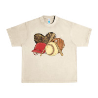 Sandshell softball Urban Heavy Tee - MaliasSmallBusiness