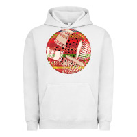 Pigment Lunar Rock african fabric pattern round earrings 2 Urban Hoodie - BundleAndBundleShop