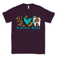 Plum peace love dental Classic Tee - JahusDesignShop