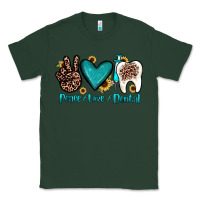 Sports Green peace love dental Classic Tee - JahusDesignShop