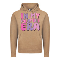 Vintage Coffee in my volleyball era Vintage Hoodie - MaliasSmallBusiness