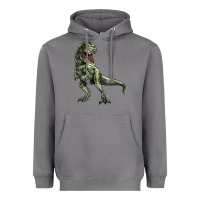 Storm T-rex Heavyweight Hoodie - HowdyJamesFarm