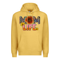 Antique Gold Mom life Mother's Day Premium Hoodie - CowGirlArtShop