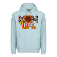 Blue Mist Mom life Mother's Day Premium Hoodie - CowGirlArtShop