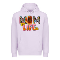Lilac Mom life Mother's Day Premium Hoodie - CowGirlArtShop