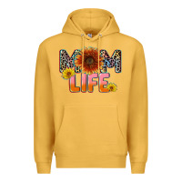 Mustard Mom life Mother's Day Premium Hoodie - CowGirlArtShop
