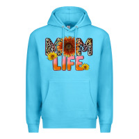 Ocean Blue Mom life Mother's Day Premium Hoodie - CowGirlArtShop