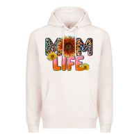 Pale Pink Mom life Mother's Day Premium Hoodie - CowGirlArtShop