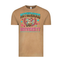 Vintage Camel motherhood university with coffee Vintage Tee - NancyCooperArtShop