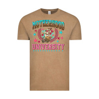 Vintage Coffee motherhood university with coffee Vintage Tee - NancyCooperArtShop