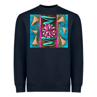 Navy cheer mom Heavyweight Sweatshirt - LillyAllenDesigns