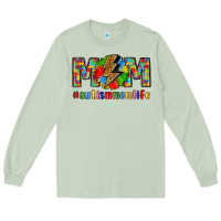 Matcha empowering autism mom life Long Sleeve Tee - LillyAllenDesigns