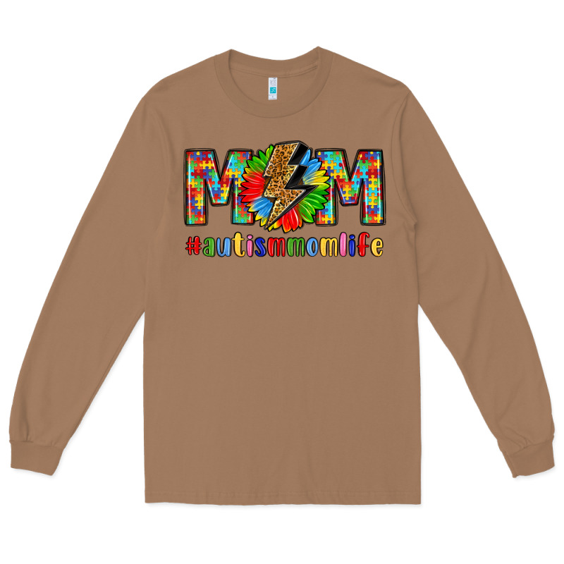 Empowering Autism Mom Life Long Sleeve Tee by LillyAllenDesigns | Teevron