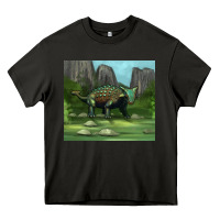 Asphalt ankylosaurus tumbler Heavy Core Tee - Artiststas