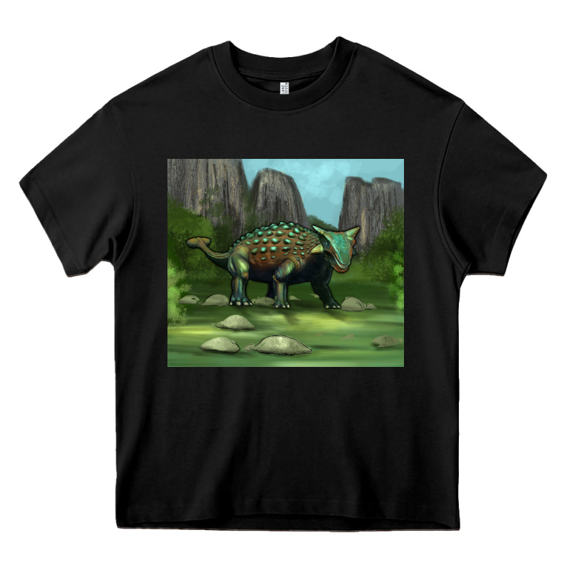 Ankylosaurus Tumbler Heavy Core Tee by Artiststas | Teevron