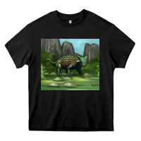 Black ankylosaurus tumbler Heavy Core Tee - Artiststas