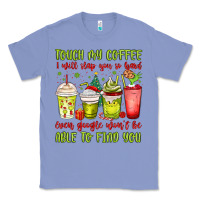 Colony Blue christmas characters coffee cups Classic Tee - MaliasSmallBusiness