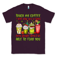 Plum christmas characters coffee cups Classic Tee - MaliasSmallBusiness