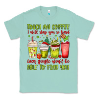 Christmas Characters Coffee Cups Classic Tee | Teevron