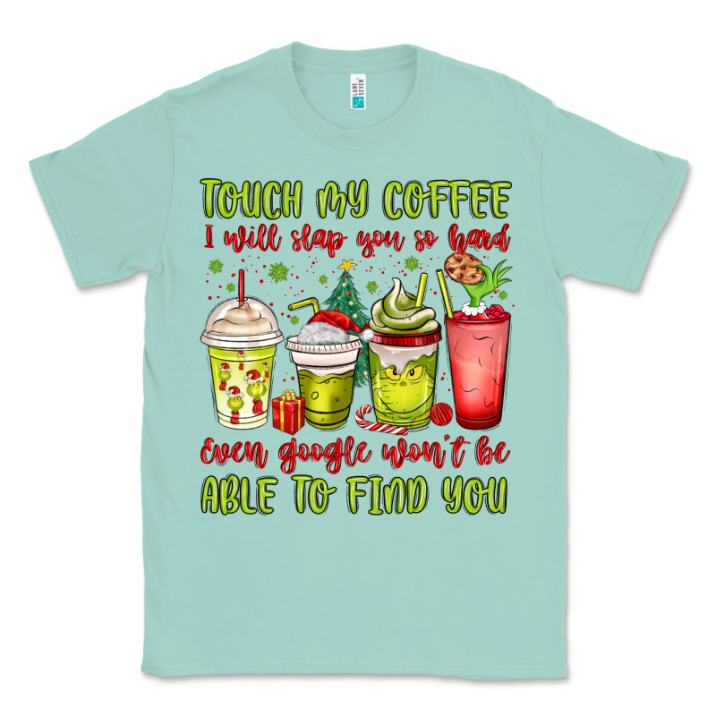 Christmas Characters Coffee Cups Classic Tee by MaliasSmallBusiness | Teevron