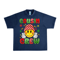 Navy cousin crew Urban Heavy Tee - MaliasSmallBusiness