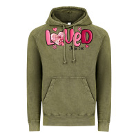 Vintage Olive valentine's day loved john 3 16 Vintage Hoodie - MaliasSmallBusiness