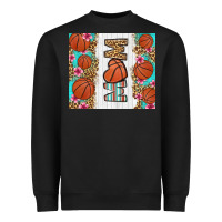 Black basketball mom Heavyweight Sweatshirt - LillyAllenDesigns