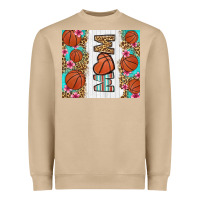 Mushroom basketball mom Heavyweight Sweatshirt - LillyAllenDesigns