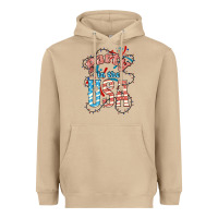 Mushroom Party in the USA 4th of july Heavyweight Hoodie - HowdyJamesFarm