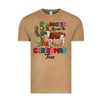 Vintage Camel rockin around the christmas tree Vintage Tee - MaliasSmallBusiness