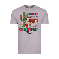 Vintage Zinc rockin around the christmas tree Vintage Tee - MaliasSmallBusiness