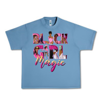 Pebble Blue black girl magic Urban Heavy Tee - NancyCooperArtShop
