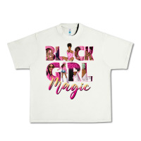 Pistachio black girl magic Urban Heavy Tee - NancyCooperArtShop