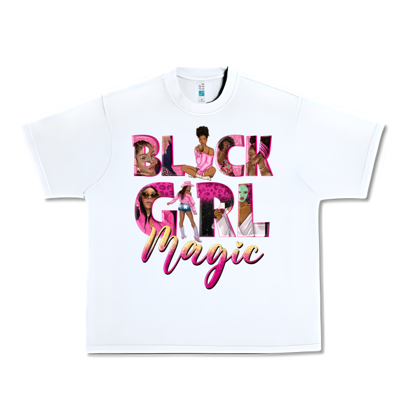 Black Girl Magic Urban Heavy Tee by NancyCooperArtShop | Teevron