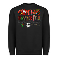 Black santa's favorite family advocate Heavyweight Sweatshirt - LillyAllenDesigns