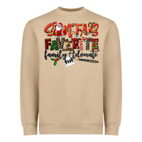 Mushroom santa's favorite family advocate Heavyweight Sweatshirt - LillyAllenDesigns