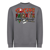Storm santa's favorite family advocate Heavyweight Sweatshirt - LillyAllenDesigns