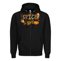 Black Spice girl Zipper Hoodie - NancyCooperArtShop