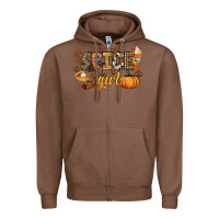 Chestnut Spice girl Zipper Hoodie - NancyCooperArtShop