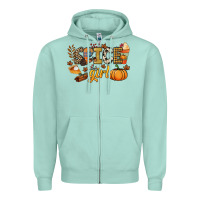 Seafoam Spice girl Zipper Hoodie - NancyCooperArtShop