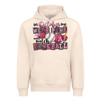 Sandshell in october we wear pink and watch  baseball Urban Hoodie - FaDigitalArtStudio