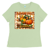 Matcha pumpkin spice junkie tumbler Ladies Tee - BundleAndBundleShop