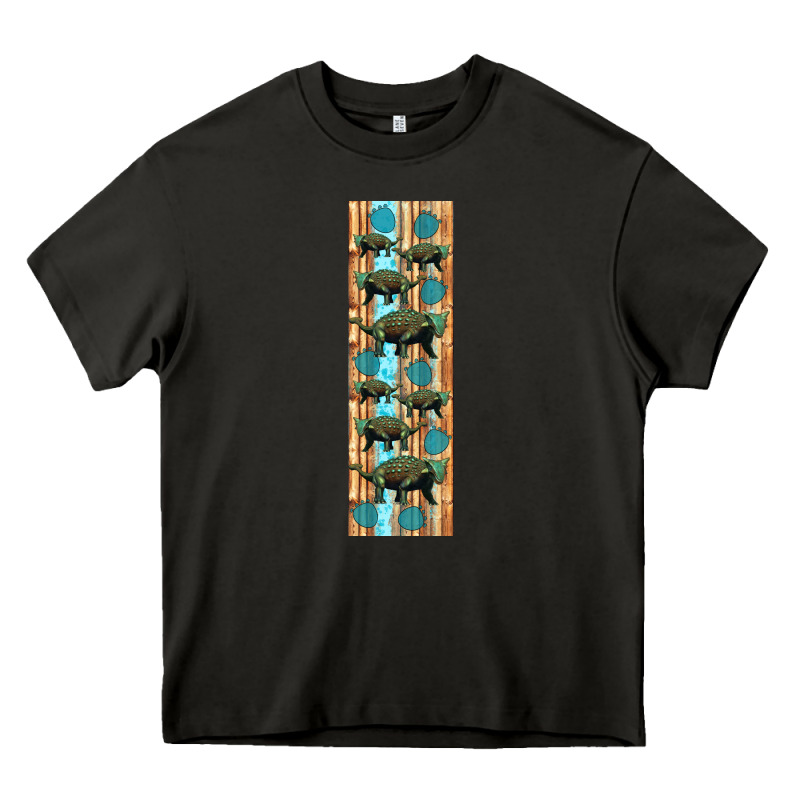 Dinosaur Ankylosaurus Pen Wrap Heavy Core Tee by Artiststas | Teevron