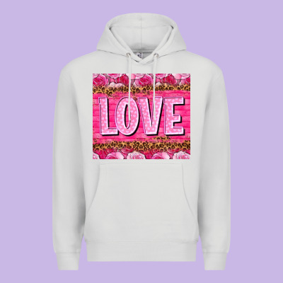 Love Valentine's Day Tumbler Premium Hoodie Designed By Howdyjamesfarm