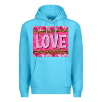 Ocean Blue Love Valentine's day tumbler Premium Hoodie - HowdyJamesFarm