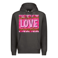 Smoke Love Valentine's day tumbler Premium Hoodie - HowdyJamesFarm