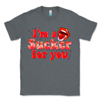 Charcoal Heather im a sucker for you valentines the day Classic Tee - NancyCooperArtShop