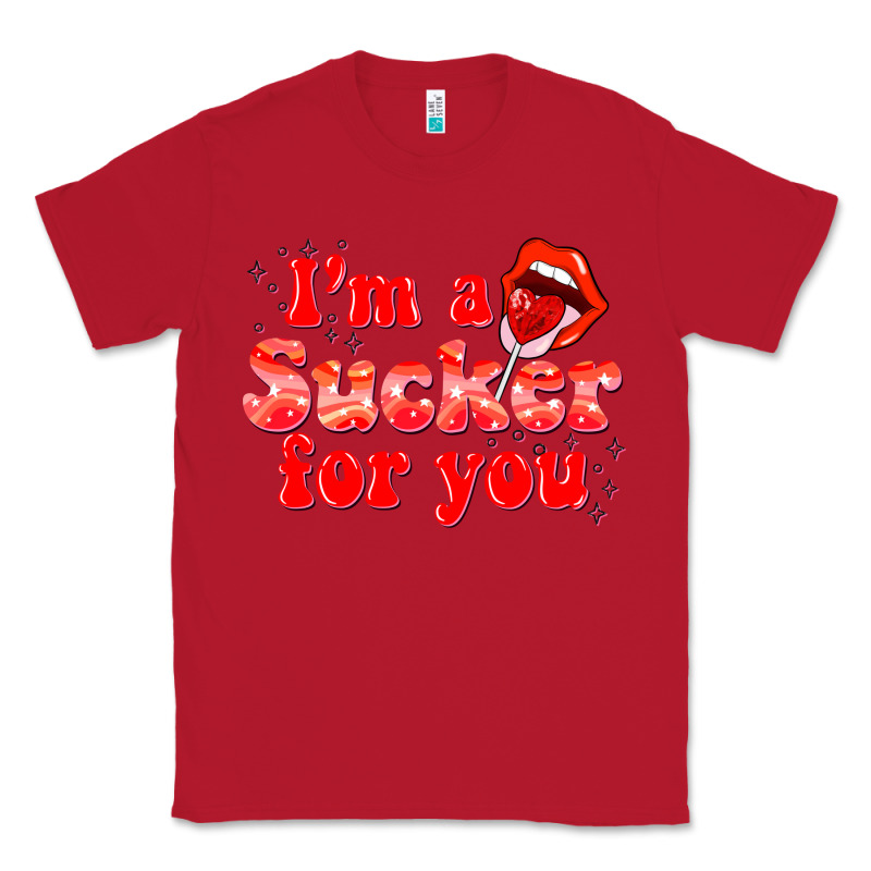 Im A Sucker For You Valentines The Day Classic Tee by NancyCooperArtShop | Teevron
