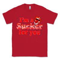 Red im a sucker for you valentines the day Classic Tee - NancyCooperArtShop